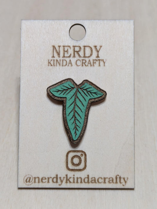 Fantasy Leaf Pin
