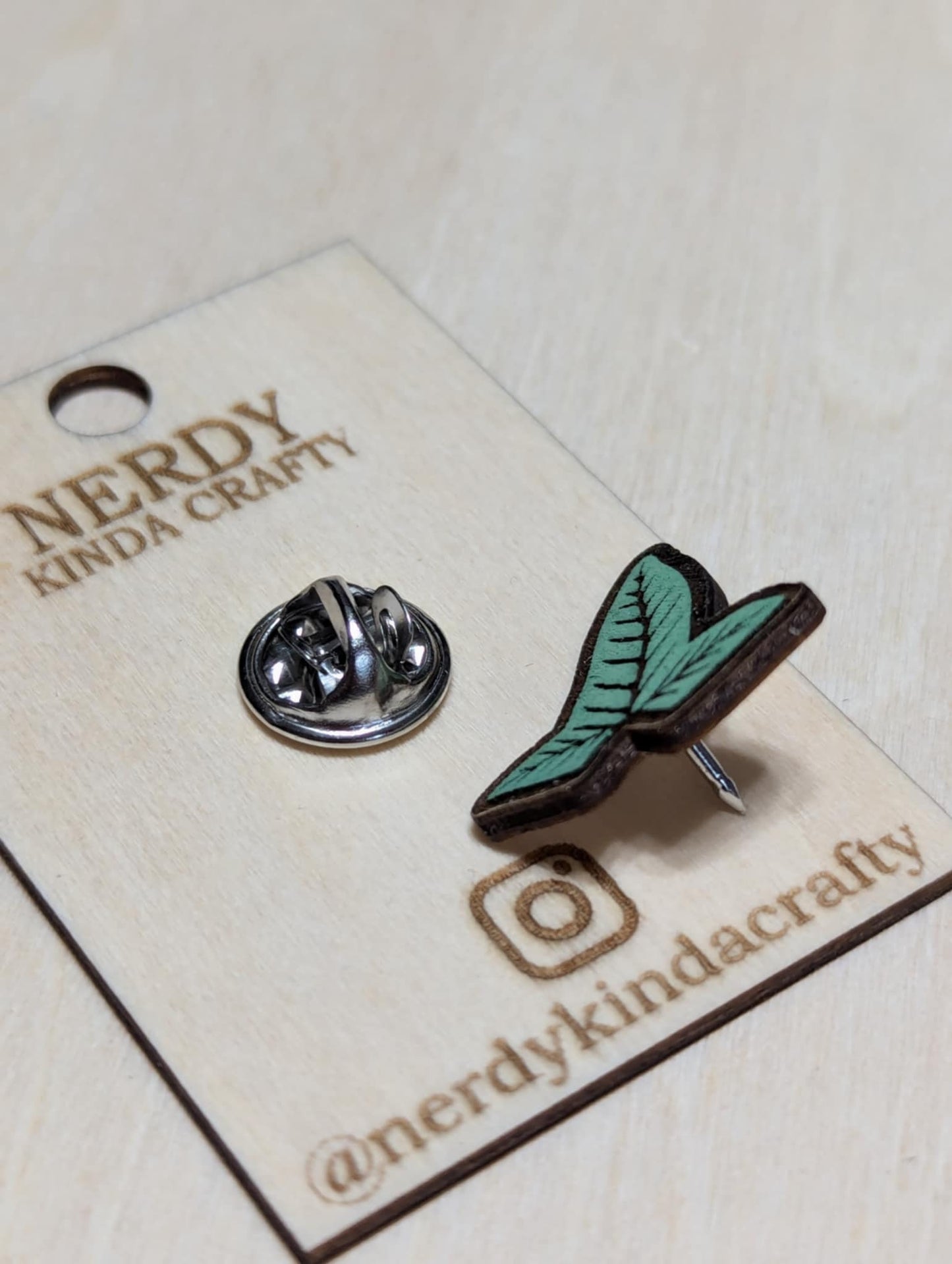 Fantasy Leaf Pin