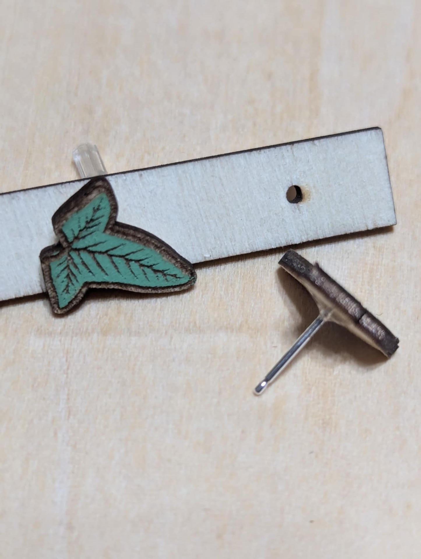 Fantasy Leaf Studs