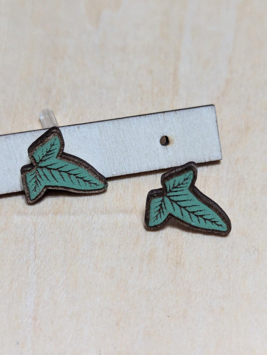 Fantasy Leaf Studs