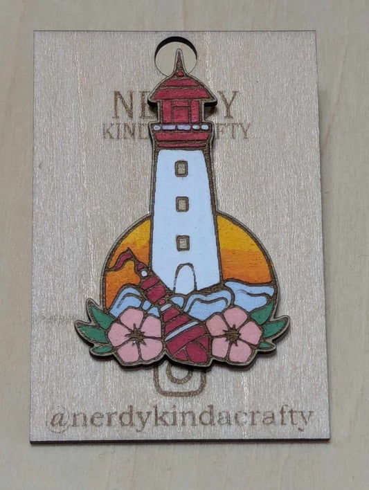 Lighthouse Pin