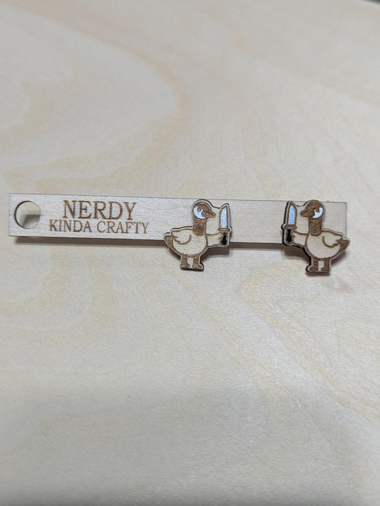 Canadian Goose Studs