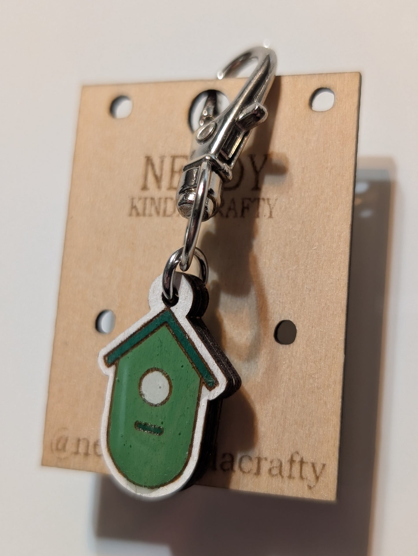 Birdhouse Zipper Pull