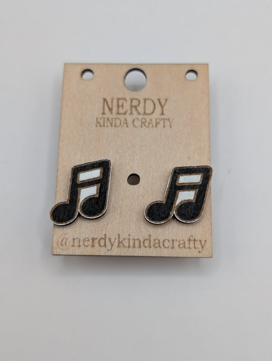 Clous d'oreilles Note de musique