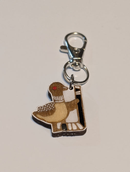 Hockey Loon Stitch Marker