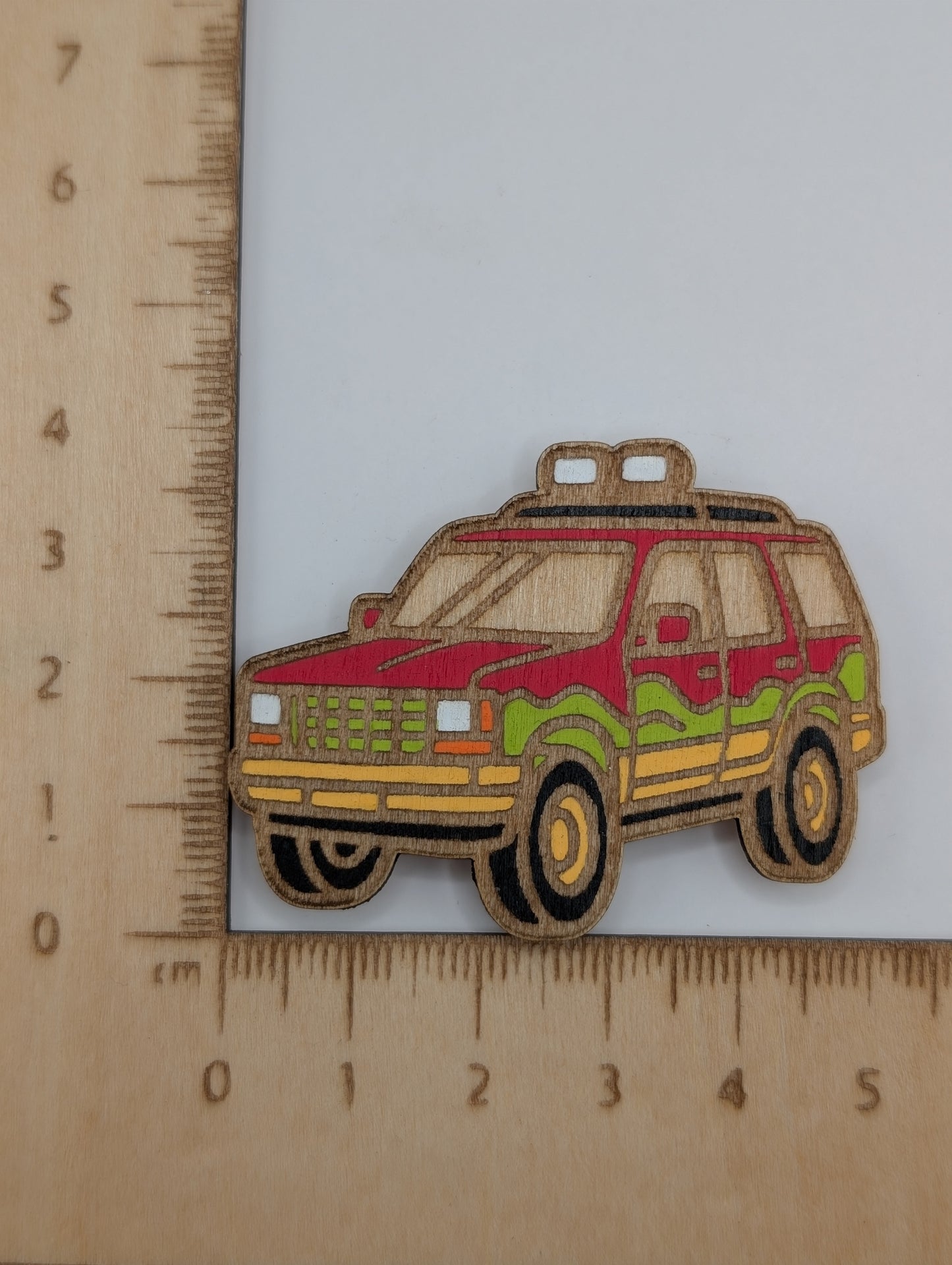 Dino Viewing Vehicle Magnet