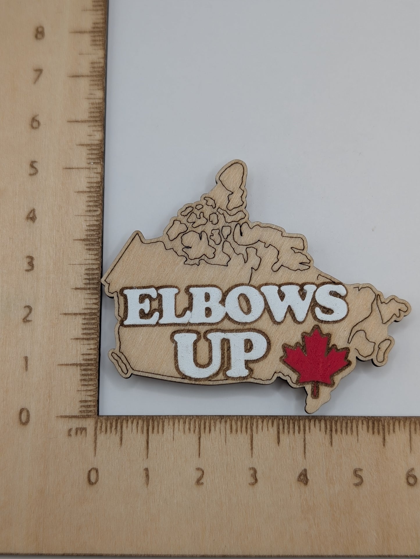 Elbows Up Magnet