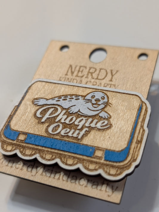 Phoque Oeuf Pin