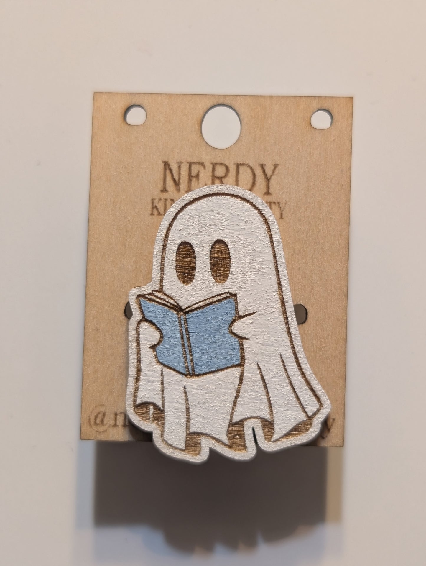 Ghost Reading Pin