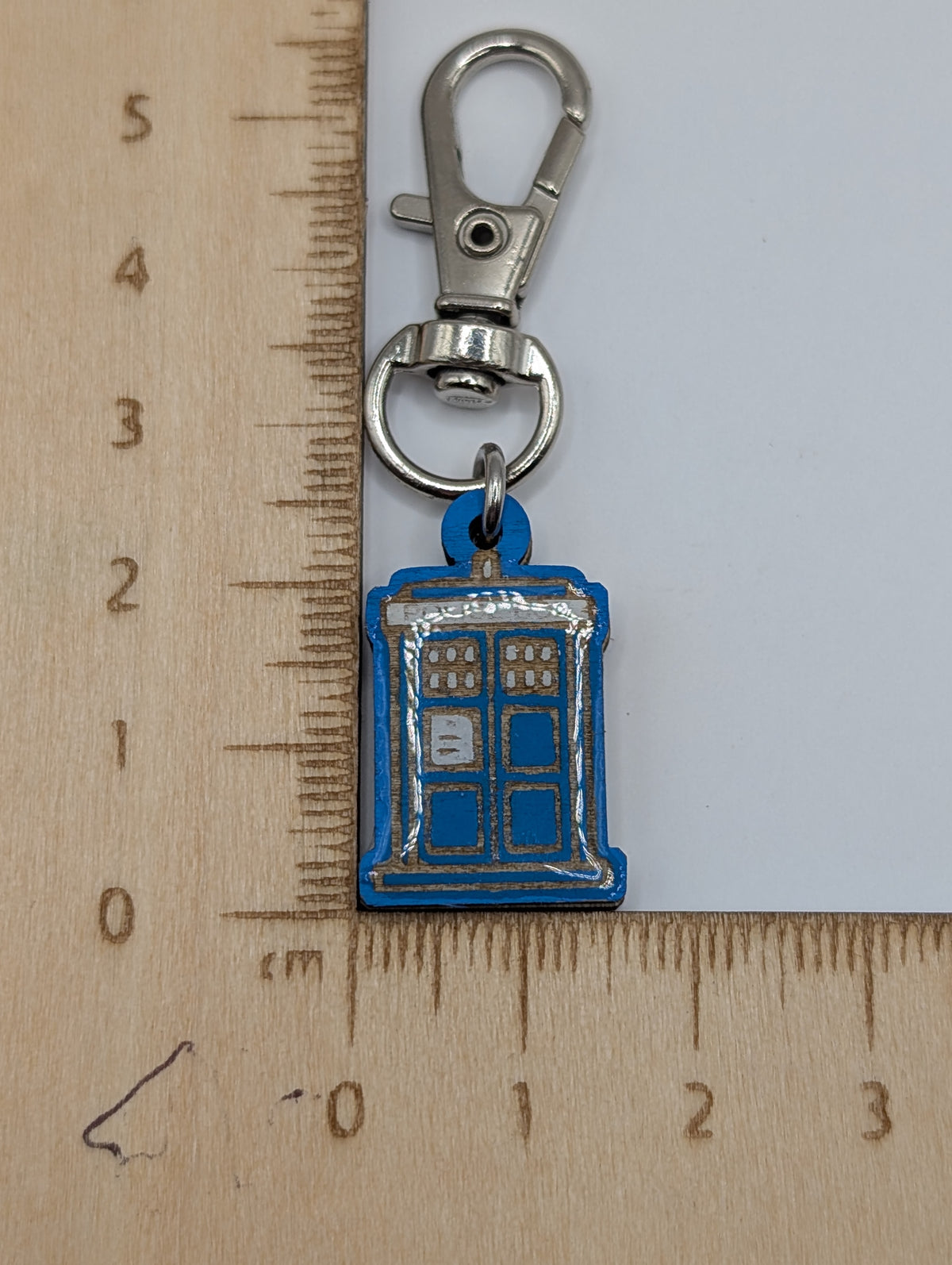 Tirette de fermeture éclair Police Box