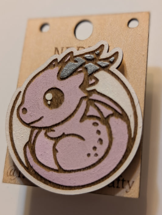 Purple Dragon Pin