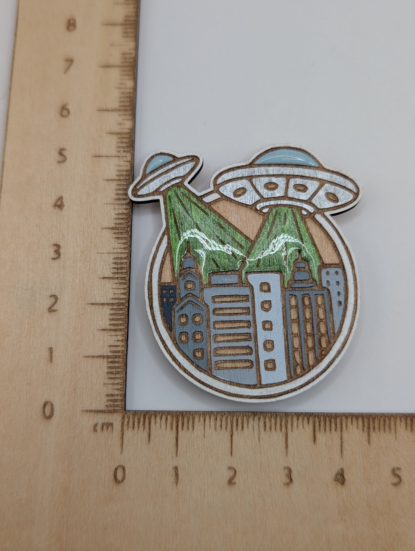 Alien Attack Magnet