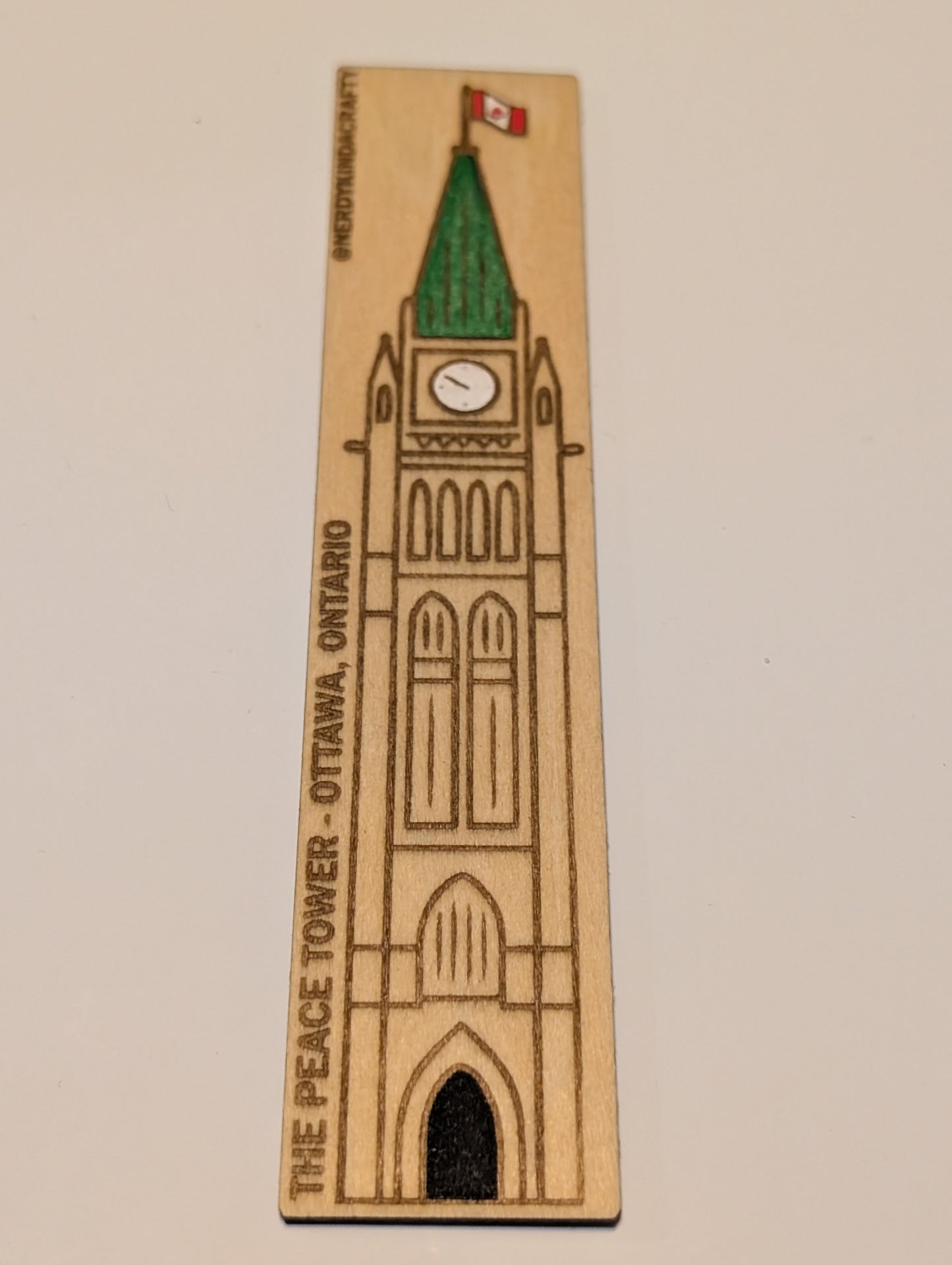 The Peace Tower Bookmark