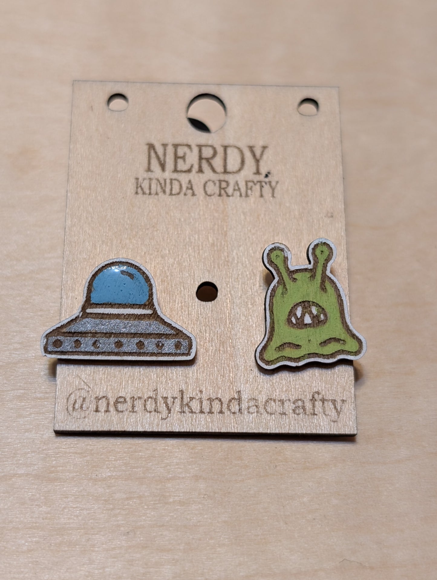 Alien and UFO Studs