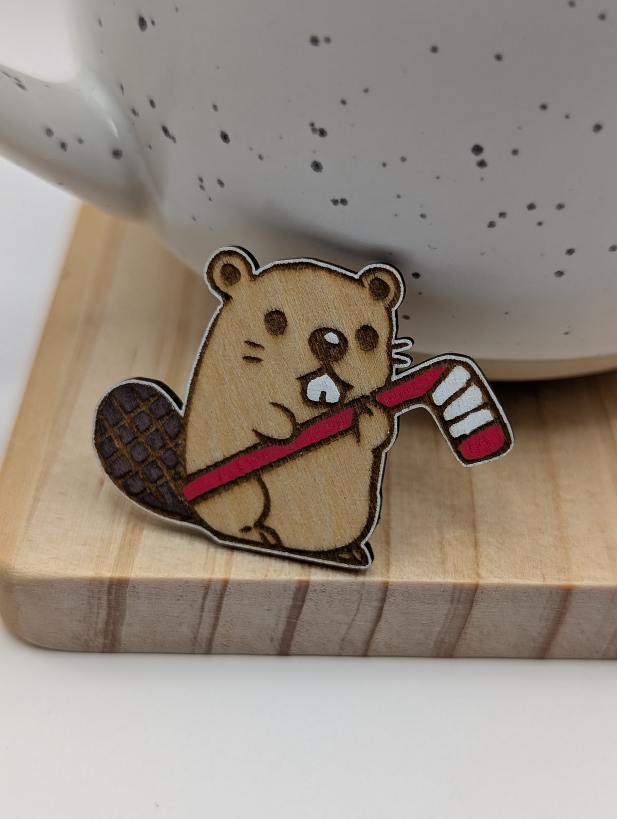 Hockey Beaver Pin