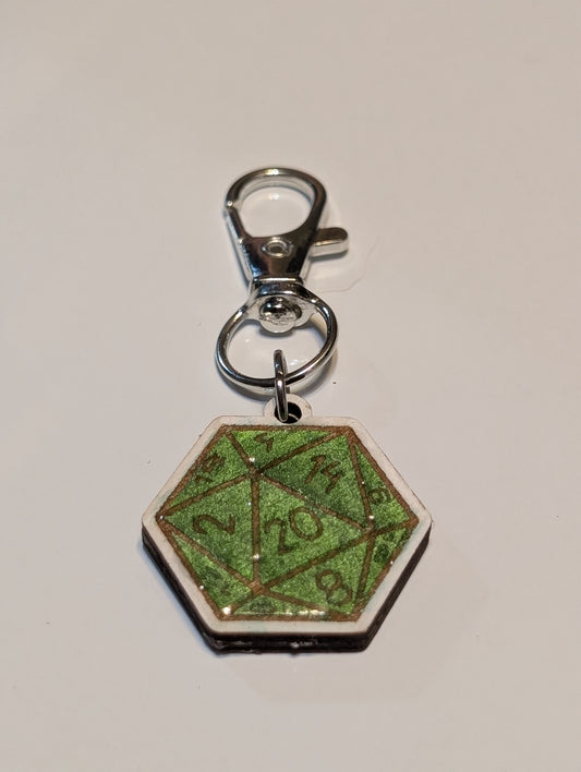 D20 Stitch Marker