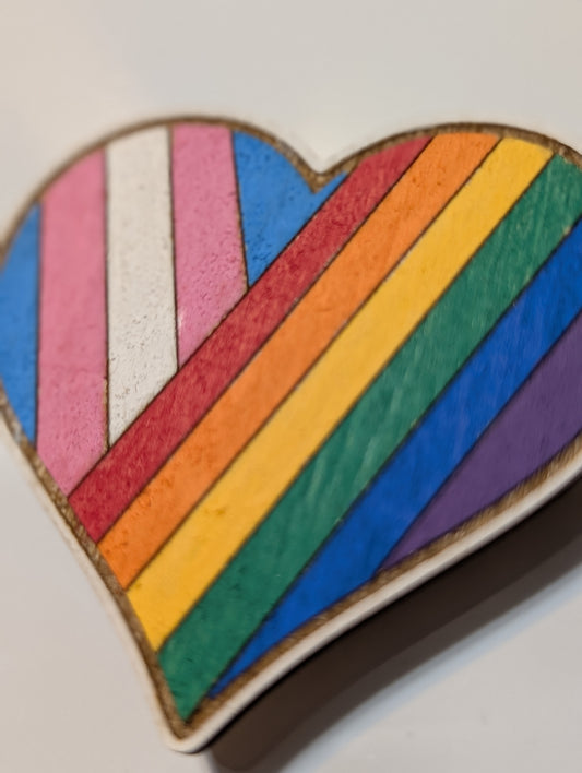 Pride Heart Magnet