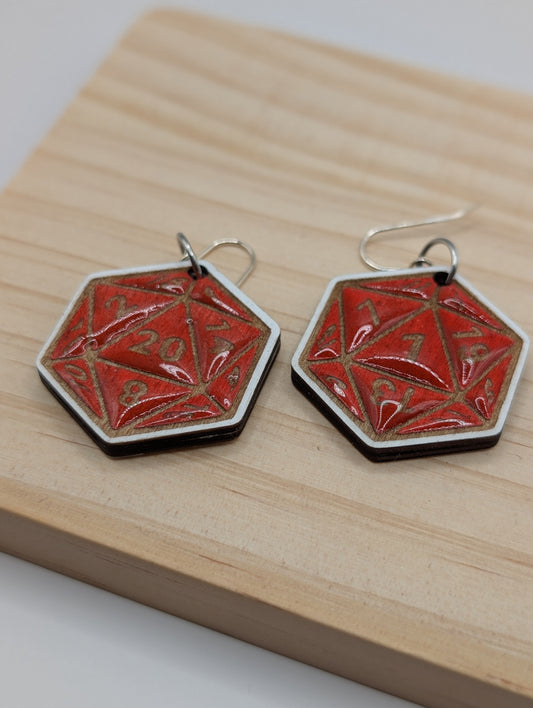 Pendentifs de dés D20