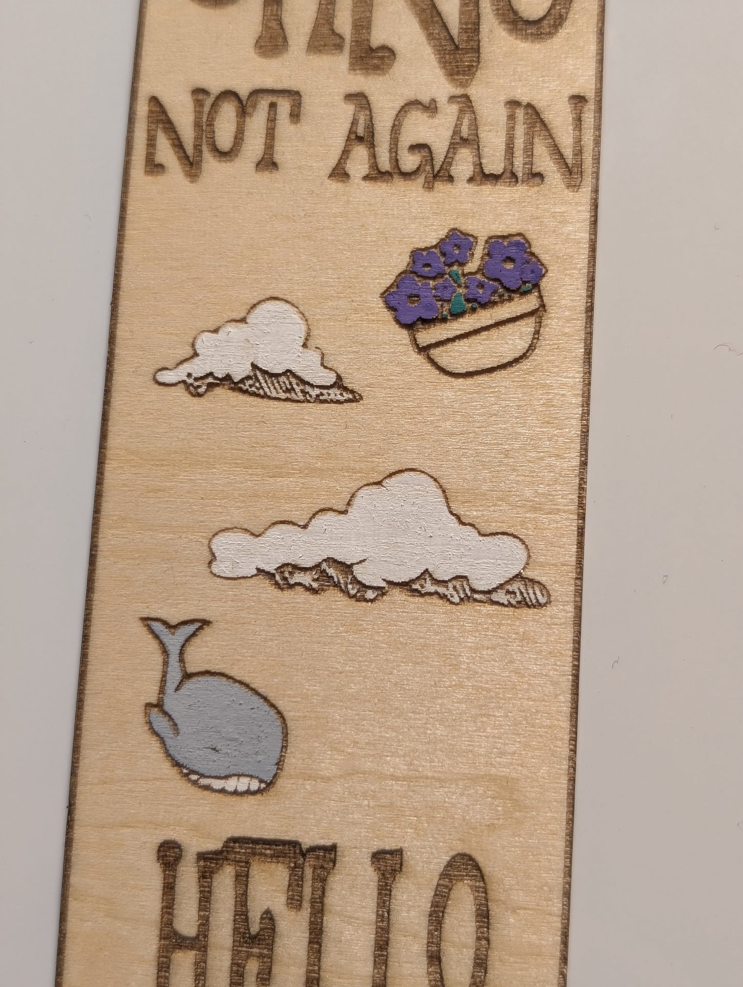 Oh No, Not Again Bookmark