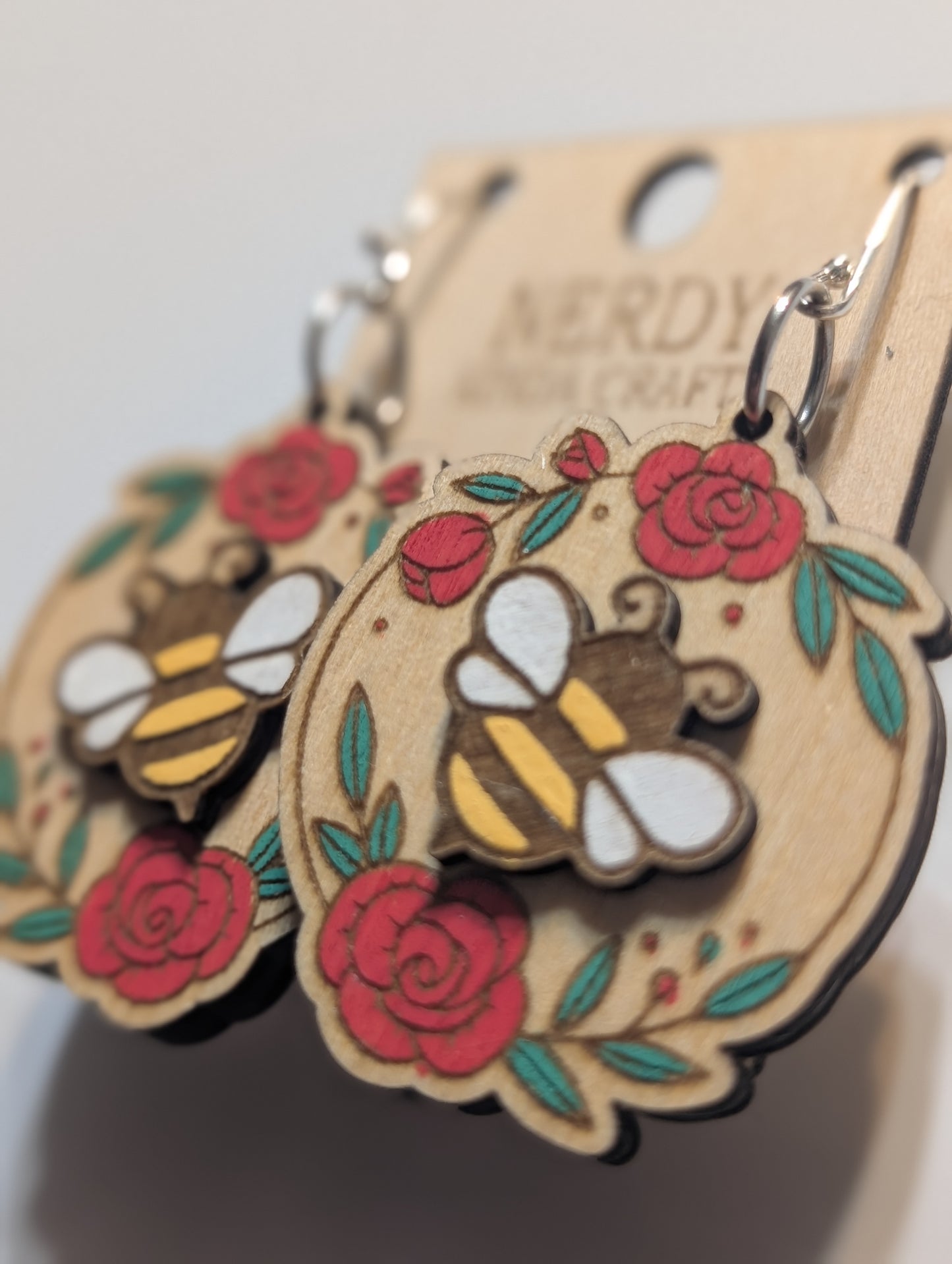 Layered Bee Dangles