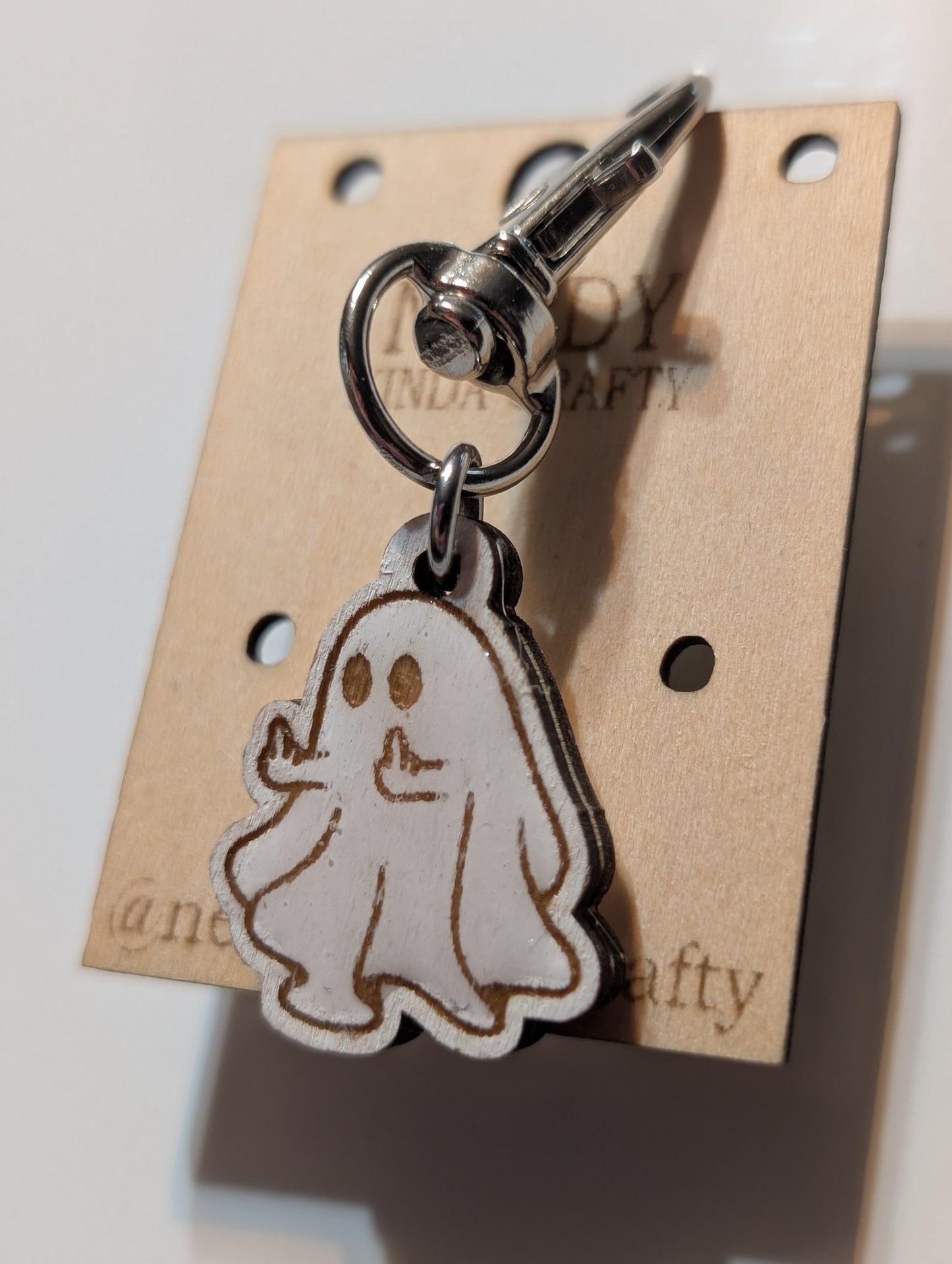 Boo Sheet Zipper Pull