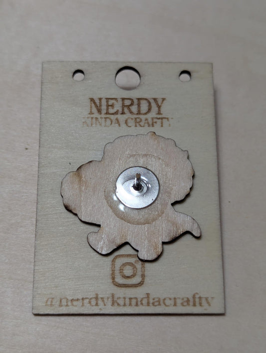 Little Adventure Cabbage Thief Pin