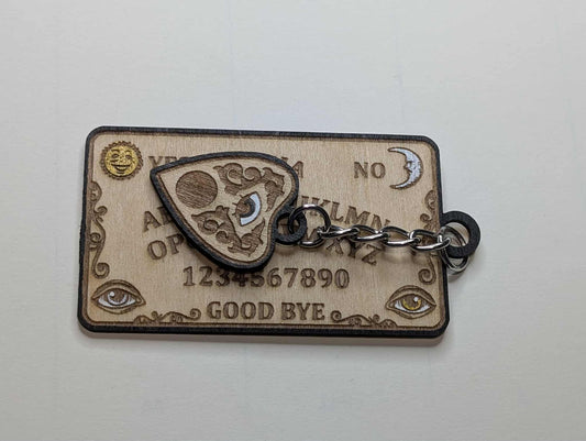Ouija Magnet with Planchette chain
