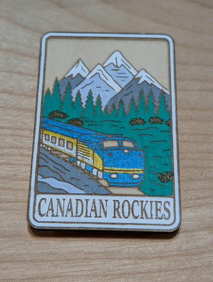 Canadian Rockies Magnet