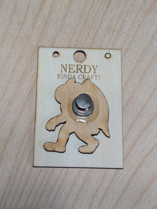 Golden Mothman Pin