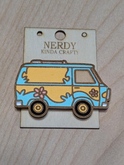 Crime Solving Mystery Vehicle Magnet
