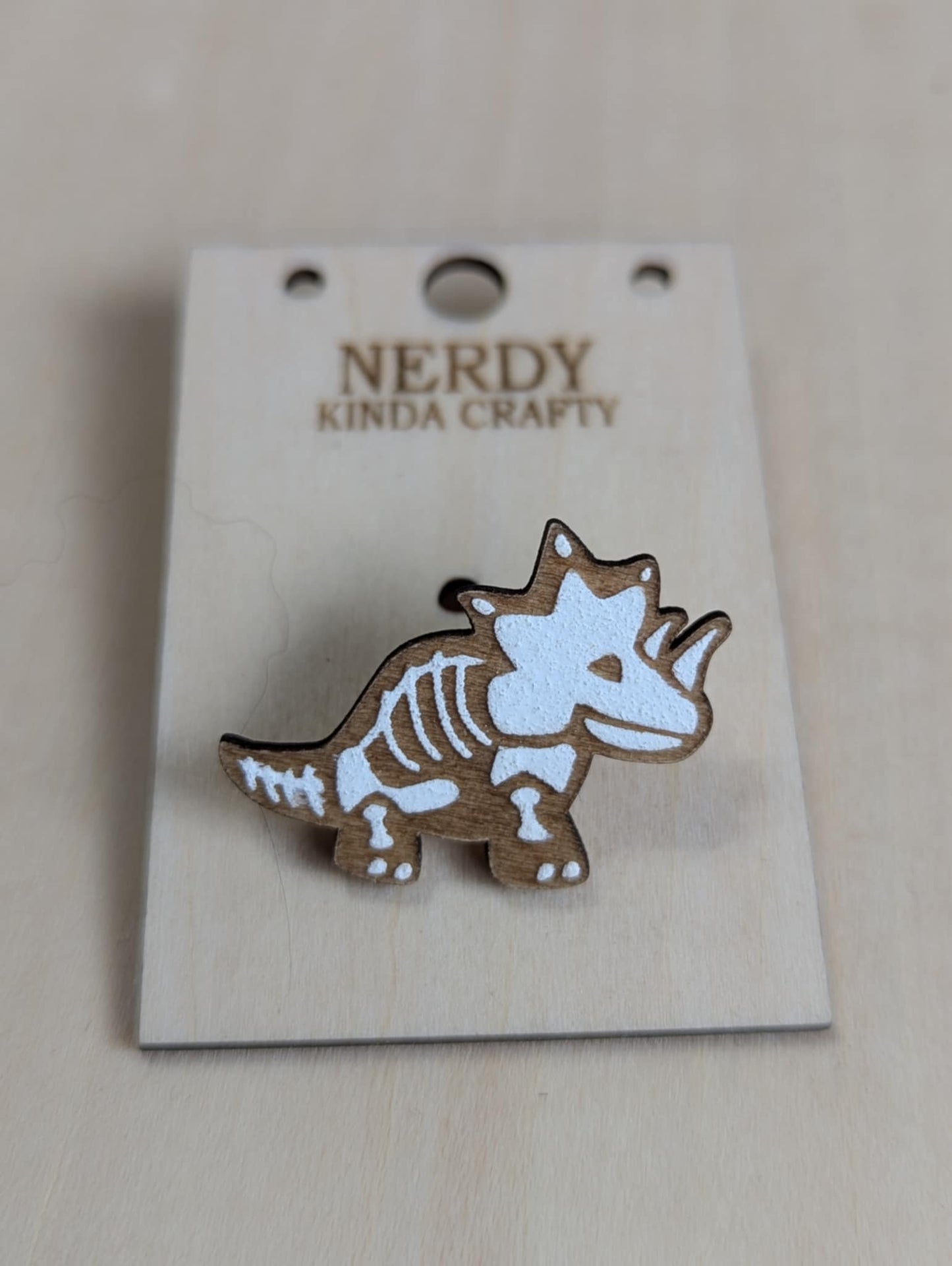 Skeleton Dino Pins