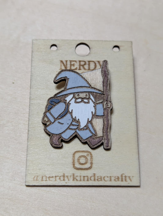 Little Adventure Wizard Pin