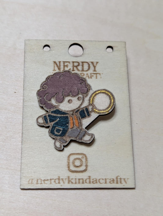 Little Adventure Ring Man Pin