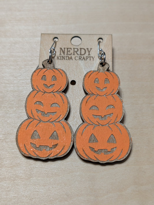 Jack O'Lantern Stack Dangles