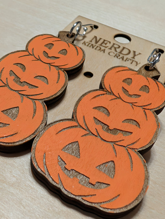 Jack O'Lantern Stack Dangles