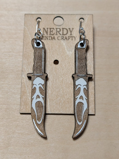 Ghostface Inspired Dangles