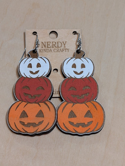 Pumpkin Stack Dangles