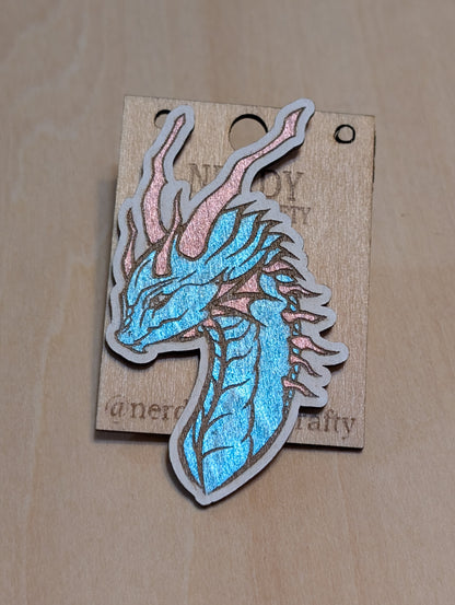 Ora the Water Dragon Pin