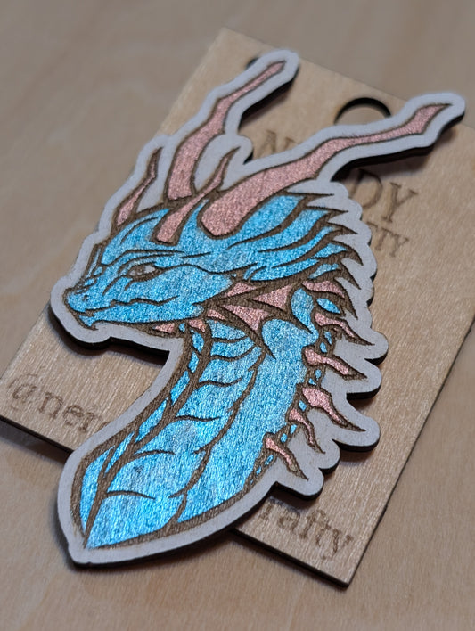 Ora the Water Dragon Pin