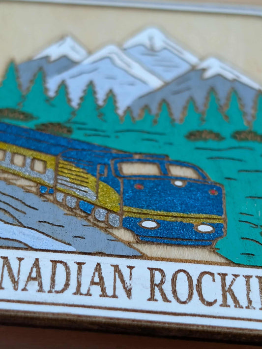 Canadian Rockies Magnet