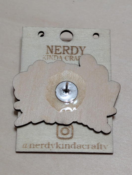 Chemo Warrior Pin