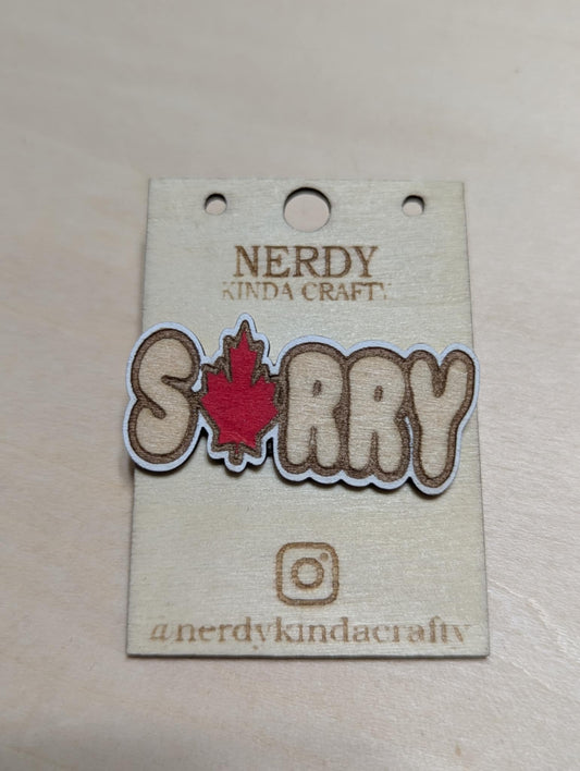 Sorry Pin