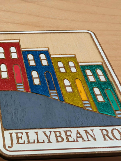 Jellybean Row Magnet