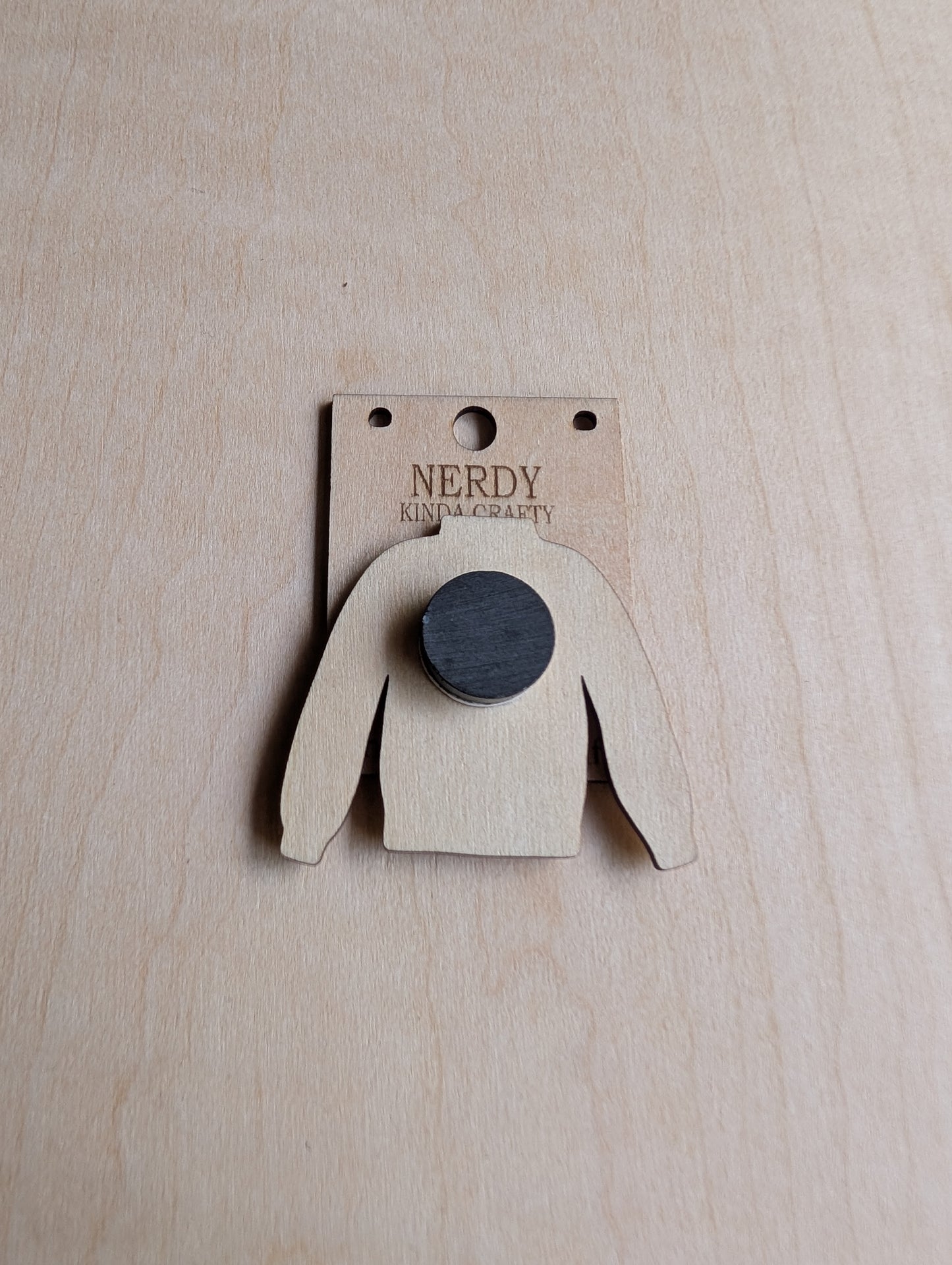 Bah Hum Bug Ugly Sweater Magnet