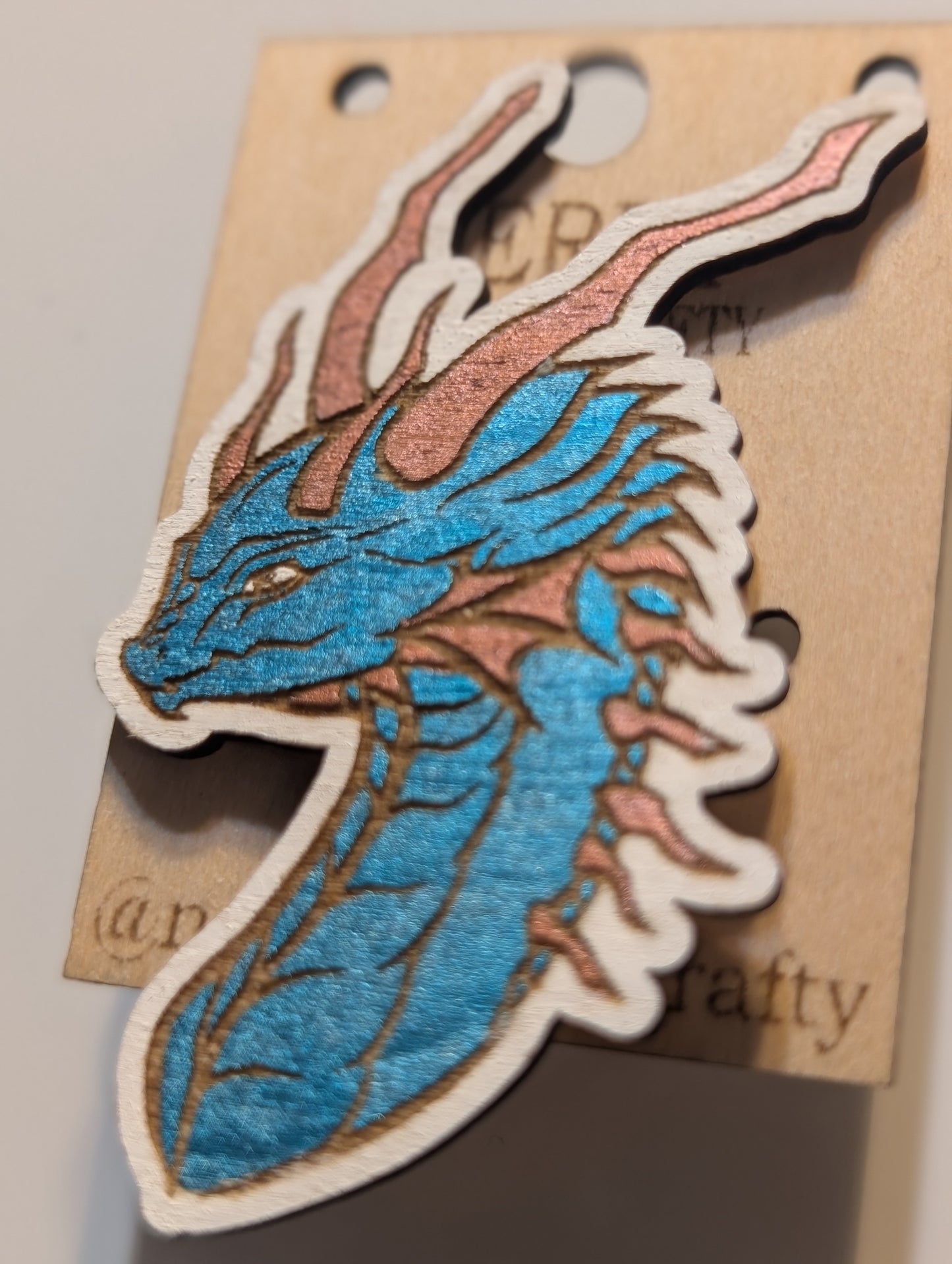 Ora the Water Dragon Pin