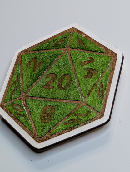 D20 Dice Magnet