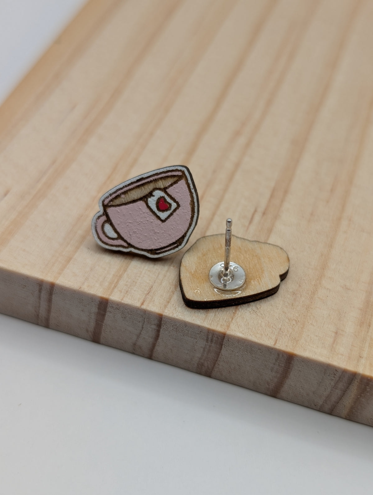 Tea Cup Studs