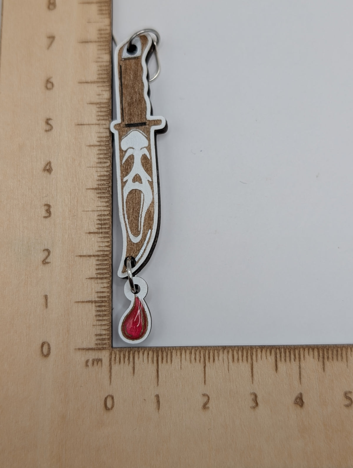 Ghostface Inspired Dangles