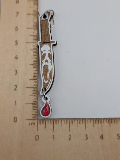 Ghostface Inspired Dangles