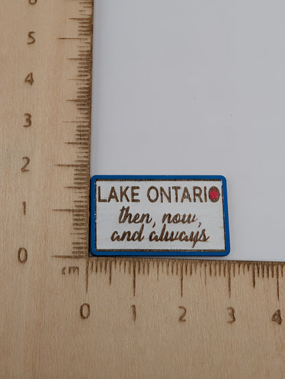 Lake Ontario, then, now, and always pin